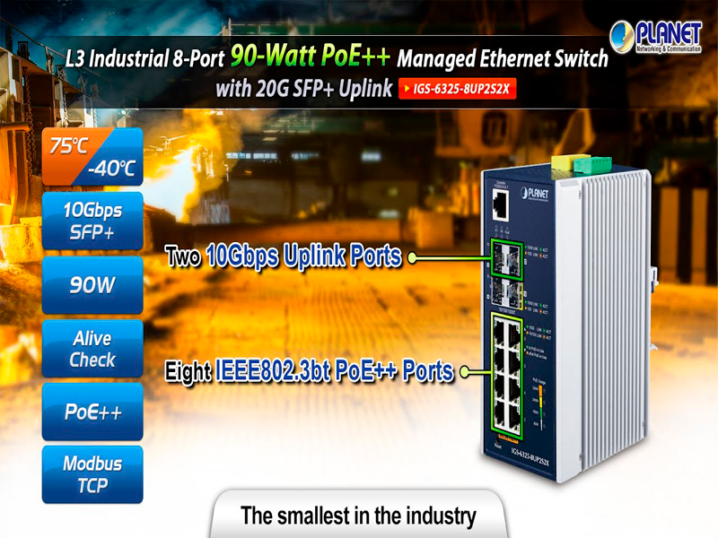 ¿Qué hace especiales a los switches y equipos activos PLANET?