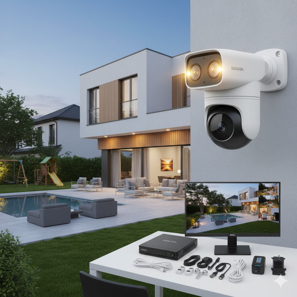 Kit de Cámaras Full Color Dahua con DVR Inteligente en venta en Riviera Maya