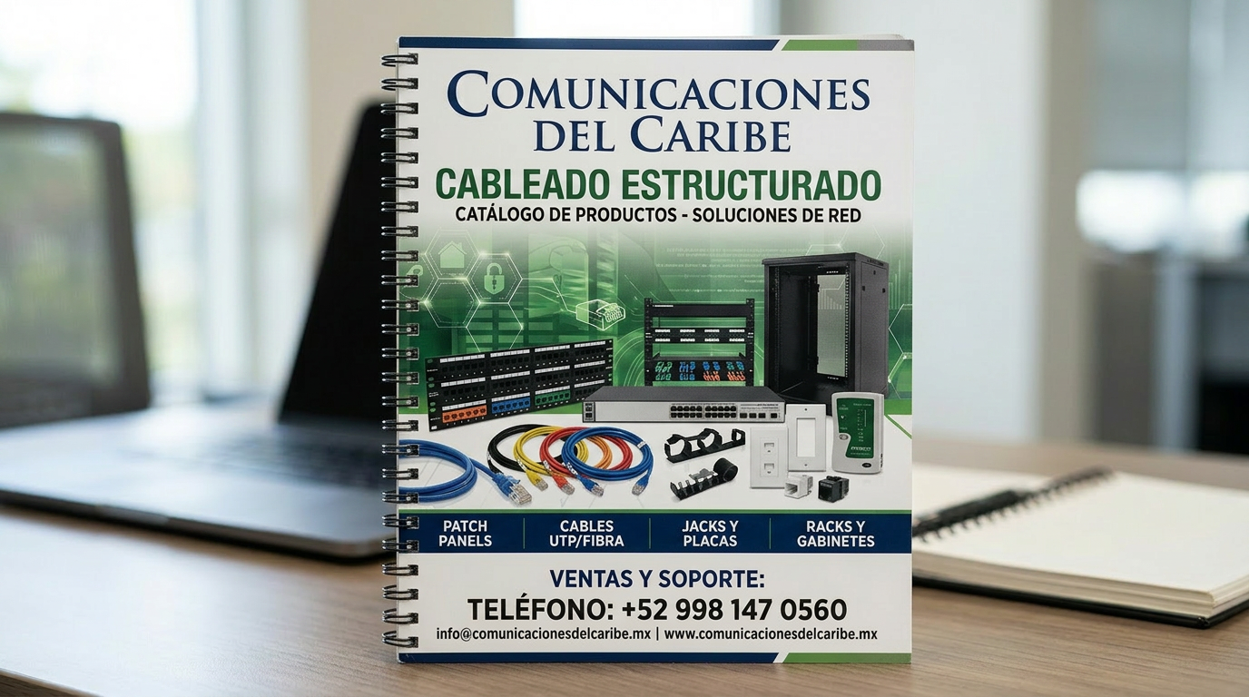 catalogo comunicaciones del caribe cableado estructurado
