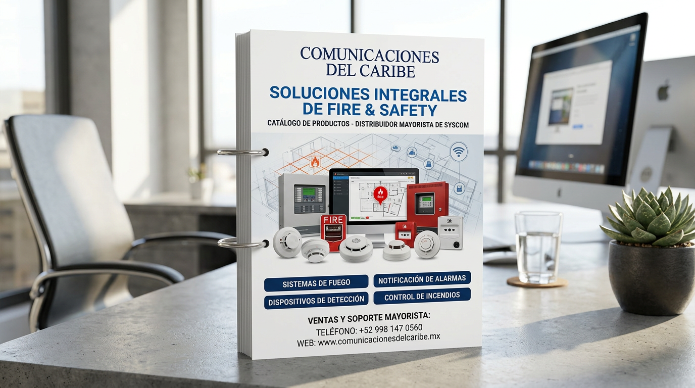 Catalologo de productos de detccion de fuegos com,unicaciones del cARIBE