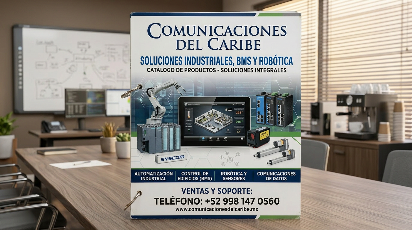 catalogo produc tos Industria / BMS/ Robots de comunicaciones del carribew