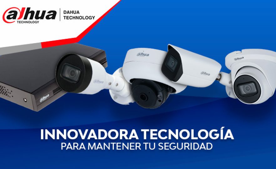 Cámara de vigilancia marca Dahua en Cancún